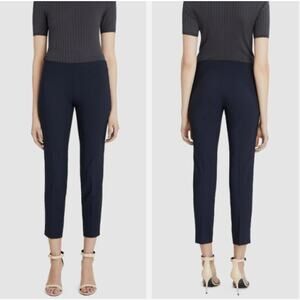 THEORY NWT Belisa Brisbane Navy Pinstripe Dress Trouser Pants // 6